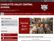 Tablet Screenshot of charlottevalleycs.org